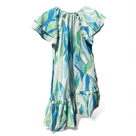 Elan Ruffle Mini Dress Size Medium - Picture 5 of 7